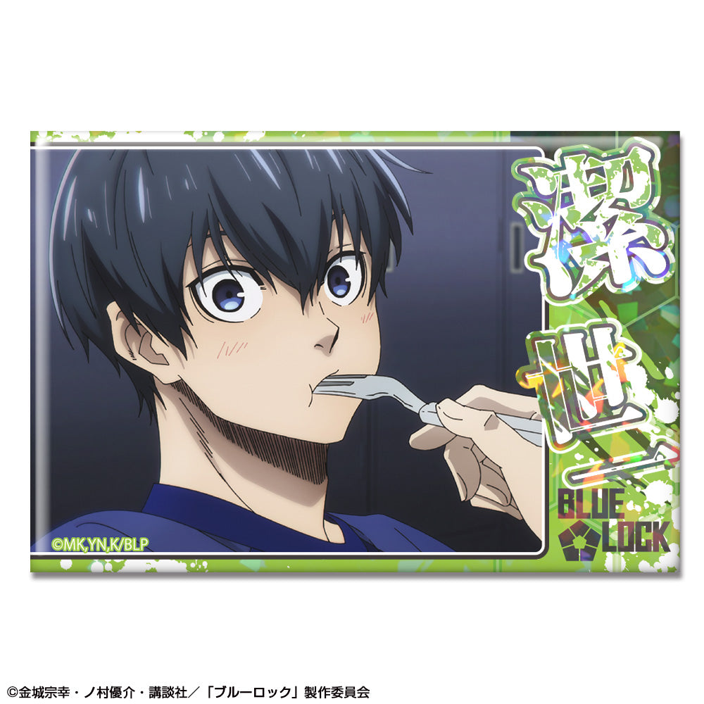 ブルーロック_ホログラム缶バッジ デザイン05(潔世一/E)