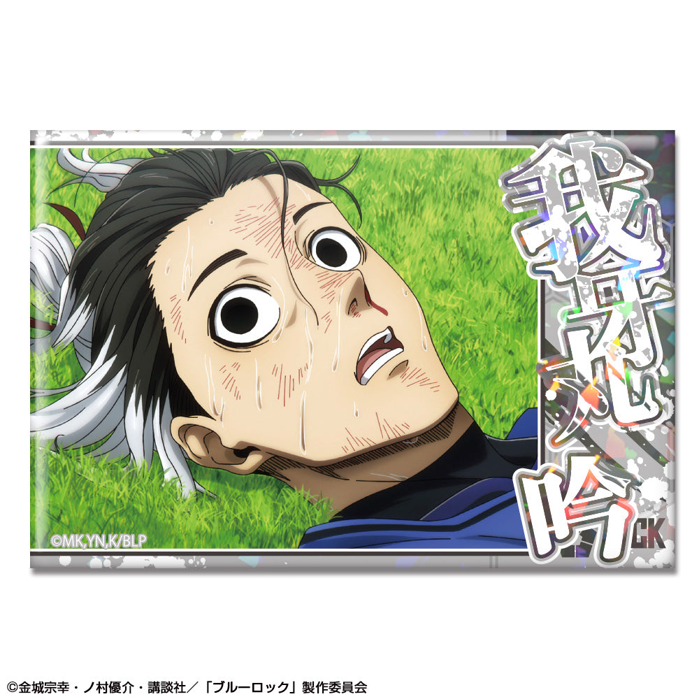 ブルーロック_ホログラム缶バッジ デザイン22(我牙丸吟/B)	