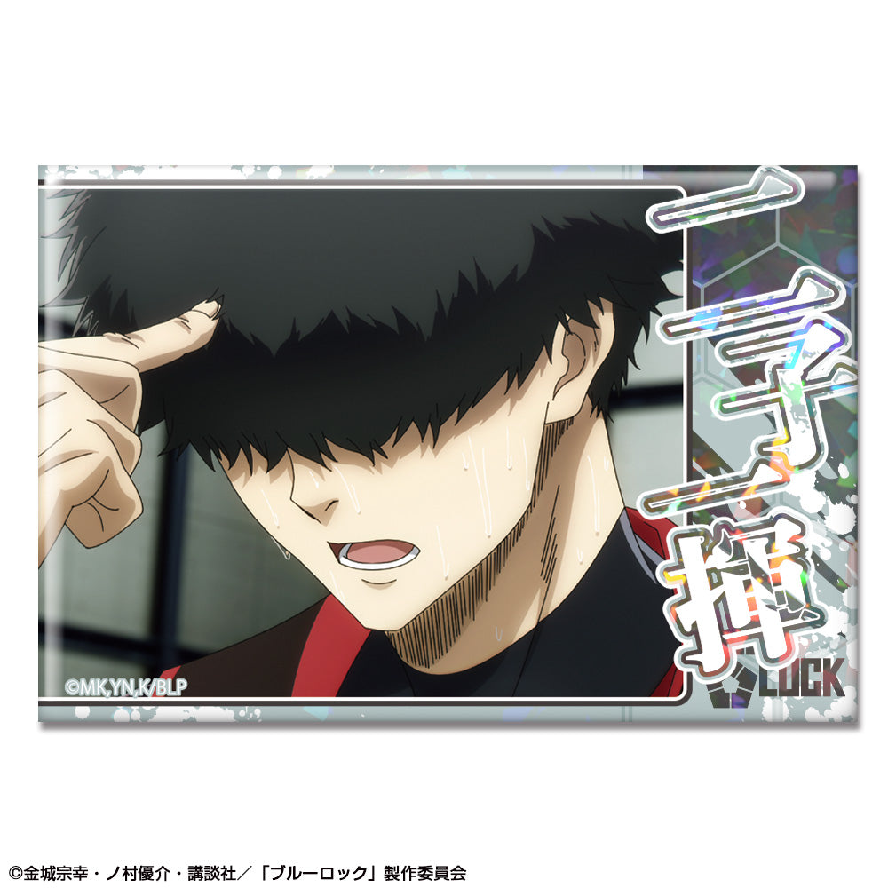 ブルーロック_ホログラム缶バッジ デザイン31(二子一揮/B)