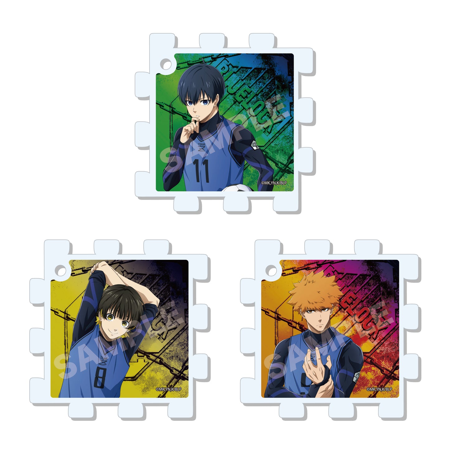 ブルーロック_パズルキーホルダー /01 第1弾(全5種) 1BOX