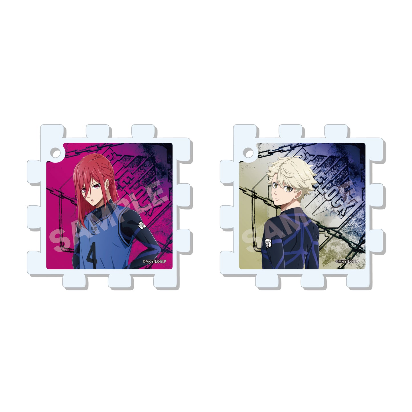 ブルーロック_パズルキーホルダー /01 第1弾(全5種) 1BOX