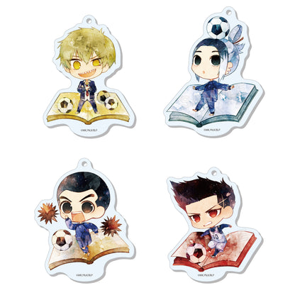 ブルーロック_キャラでるアート まるっとスタンドキーホルダー /01 第1弾 1BOX