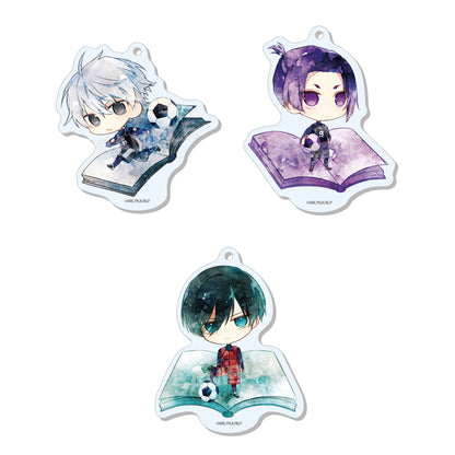 ブルーロック_キャラでるアート まるっとスタンドキーホルダー /01 第1弾 1BOX