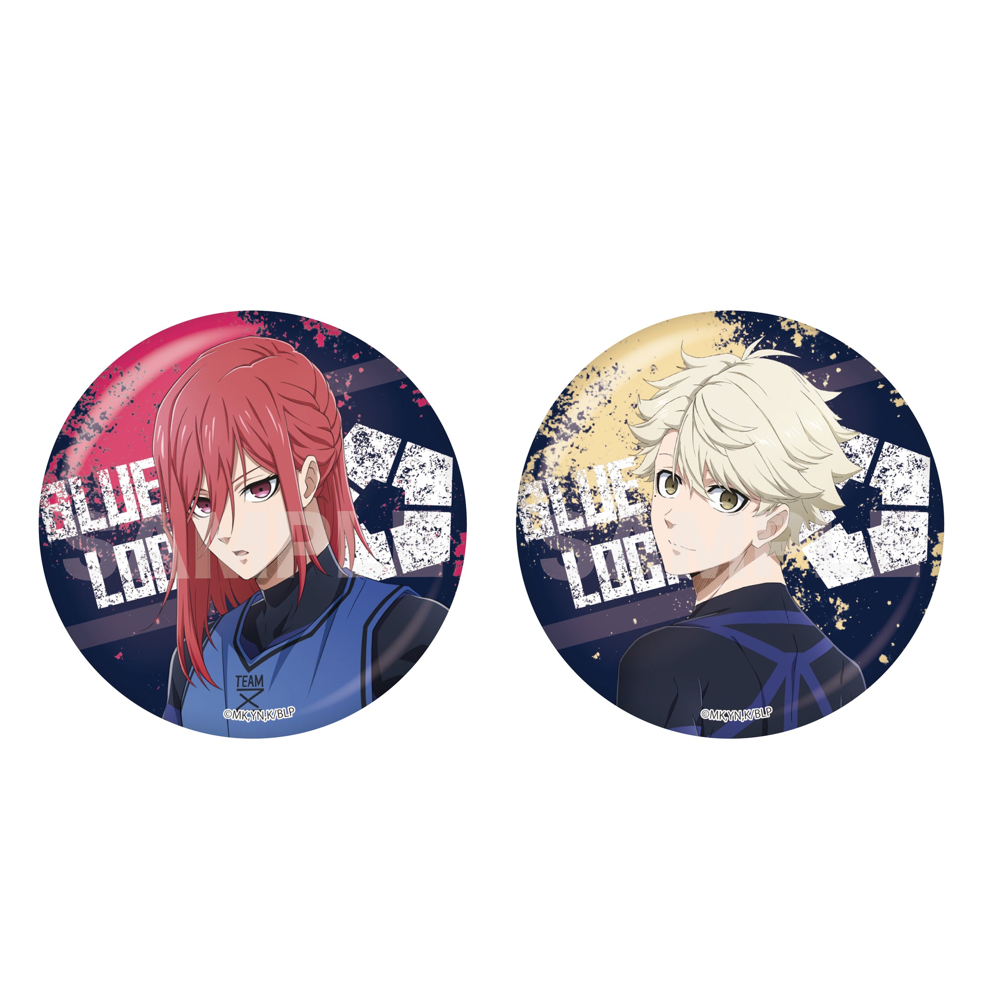 ブルーロック_メタリック缶バッジ /01 第1弾(全5種) 1BOX