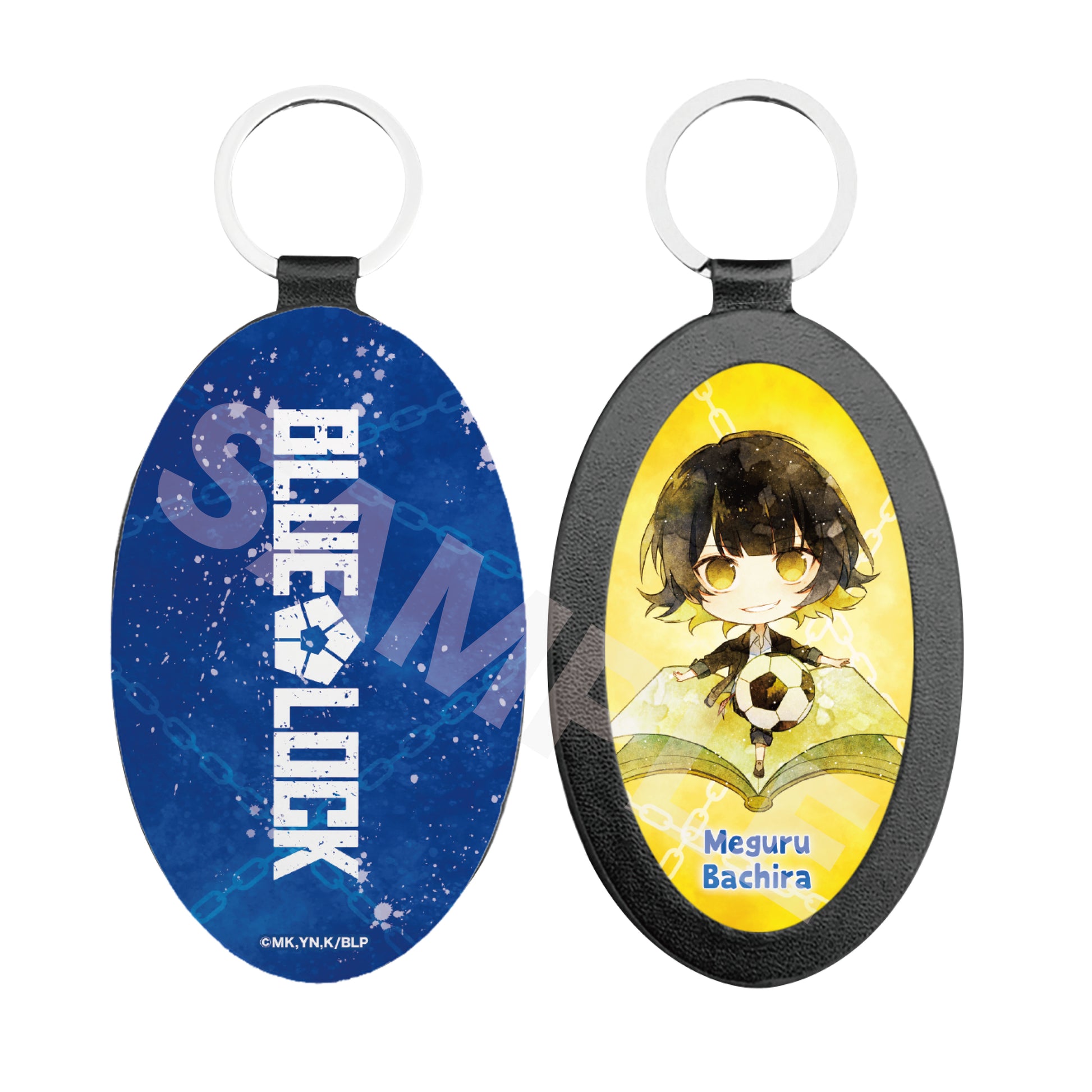 ブルーロック_キャラでるアート レザーキーホルダー /12 蜂楽 廻(ミニキャラ)