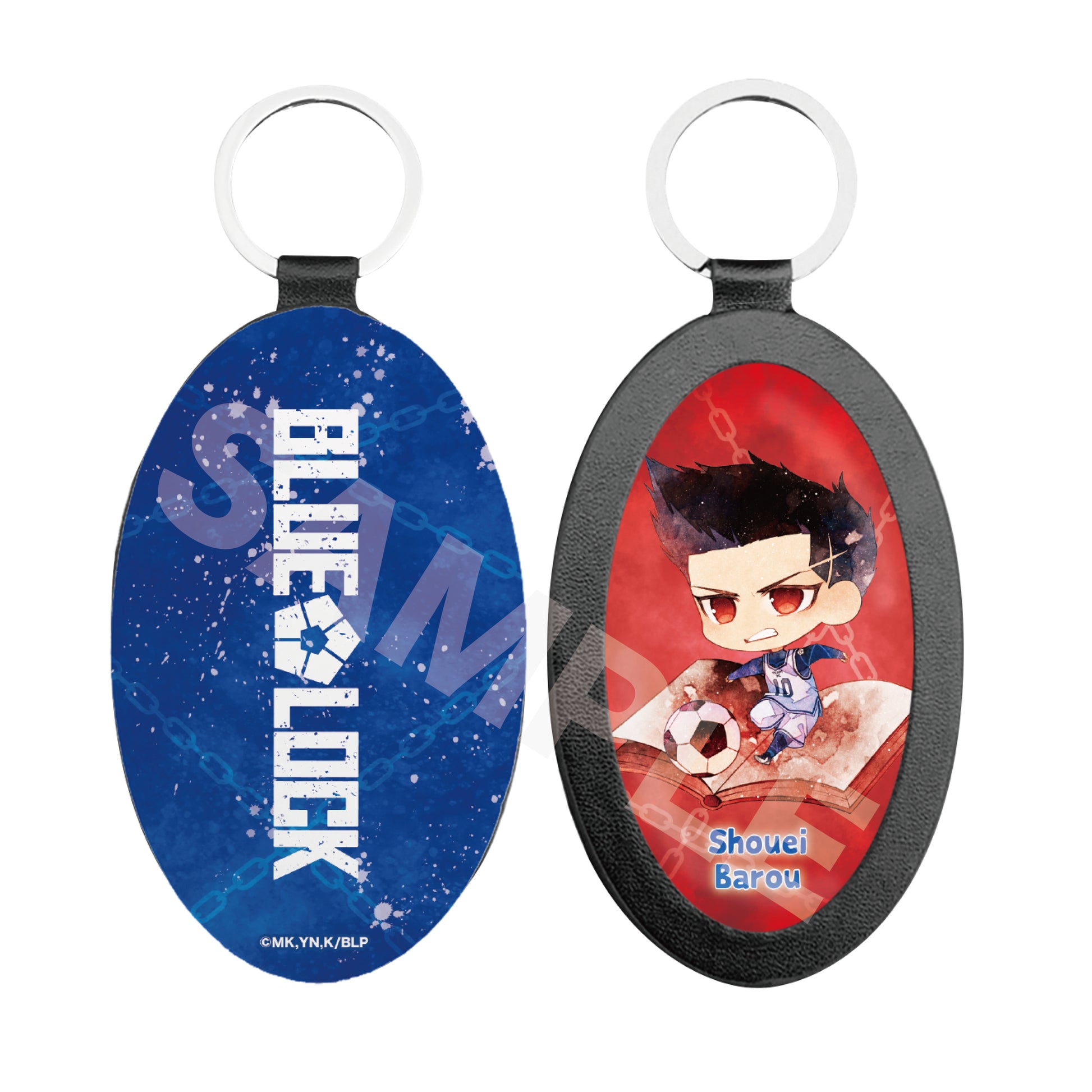 ブルーロック_キャラでるアート レザーキーホルダー /18 馬狼 照英(ミニキャラ)