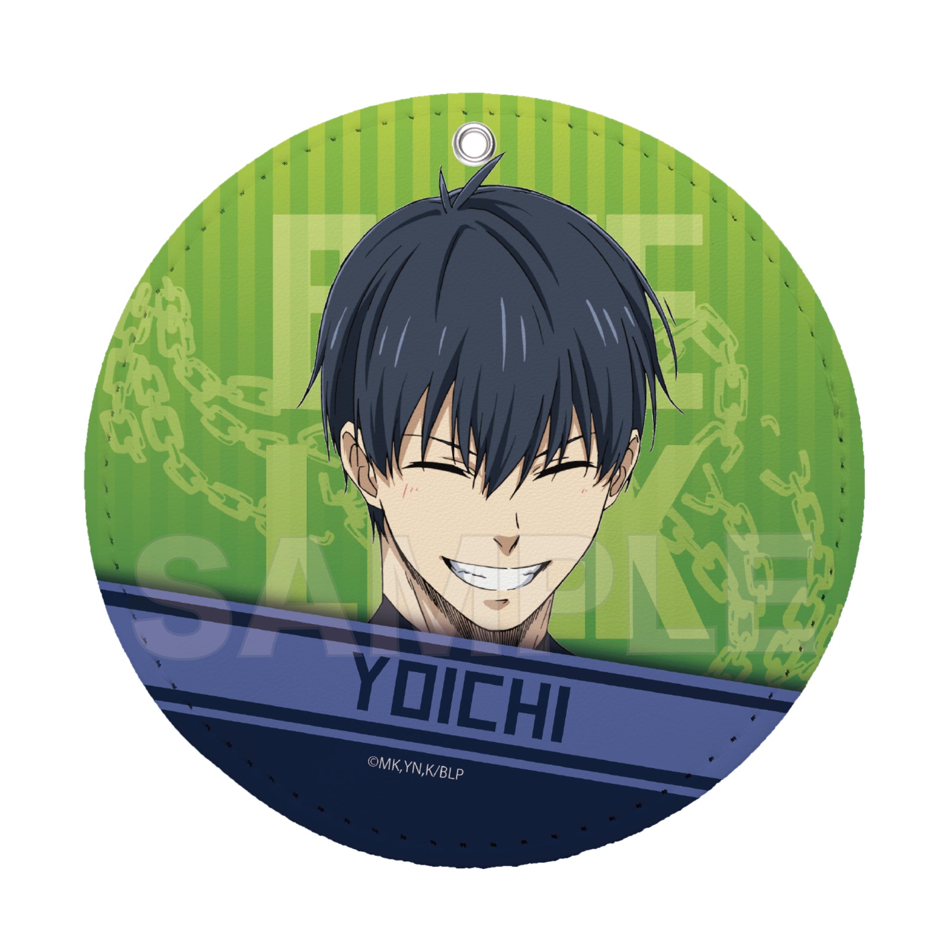 ブルーロック_レザーコースターキーホルダー /01 潔 世一