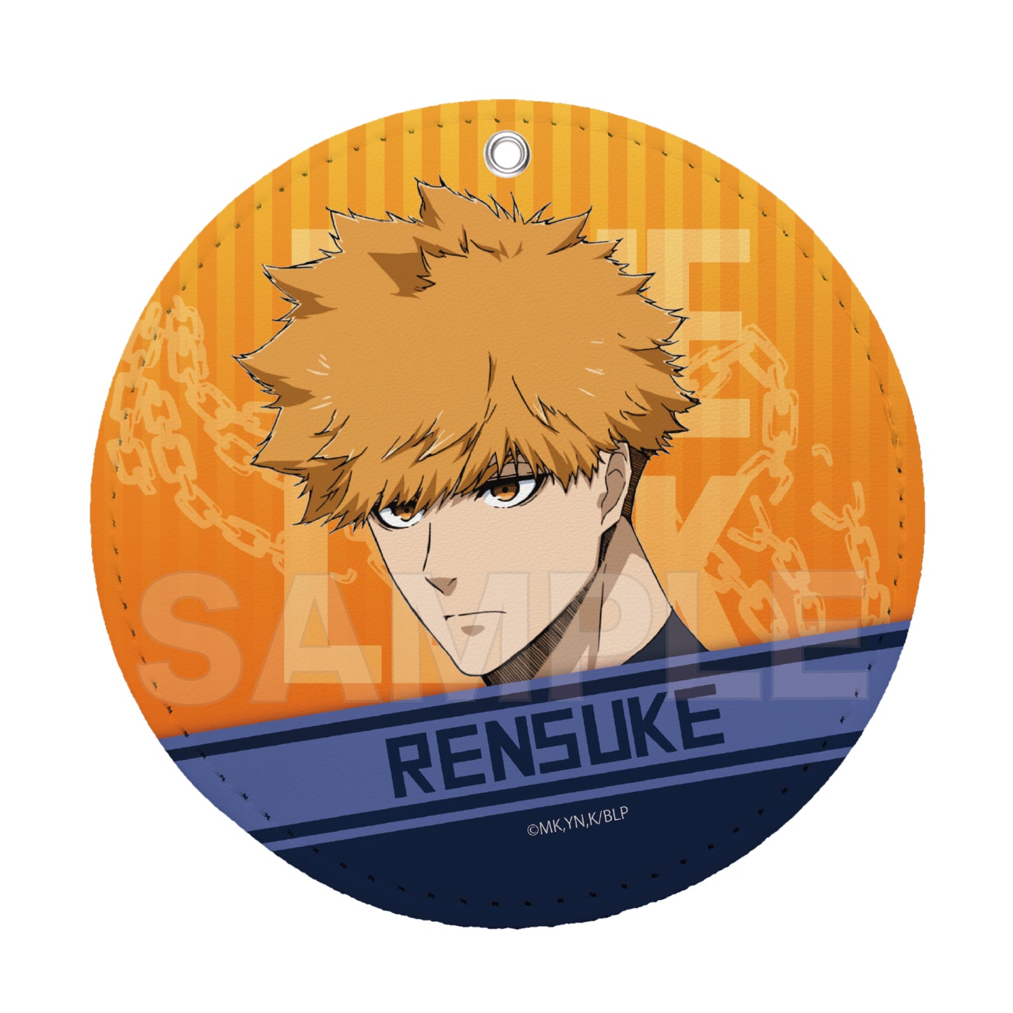 ブルーロック_レザーコースターキーホルダー /03 國神 錬介