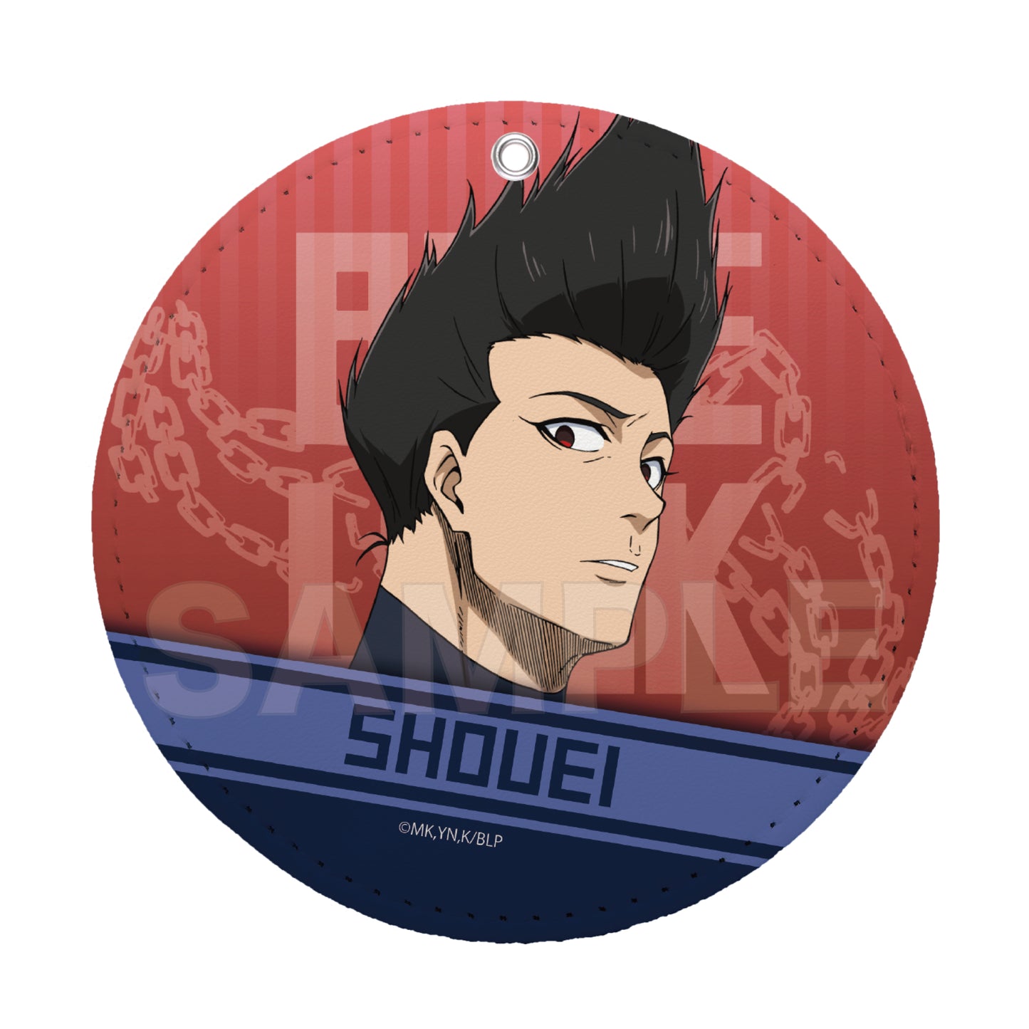 ブルーロック_レザーコースターキーホルダー /06 馬狼 照英