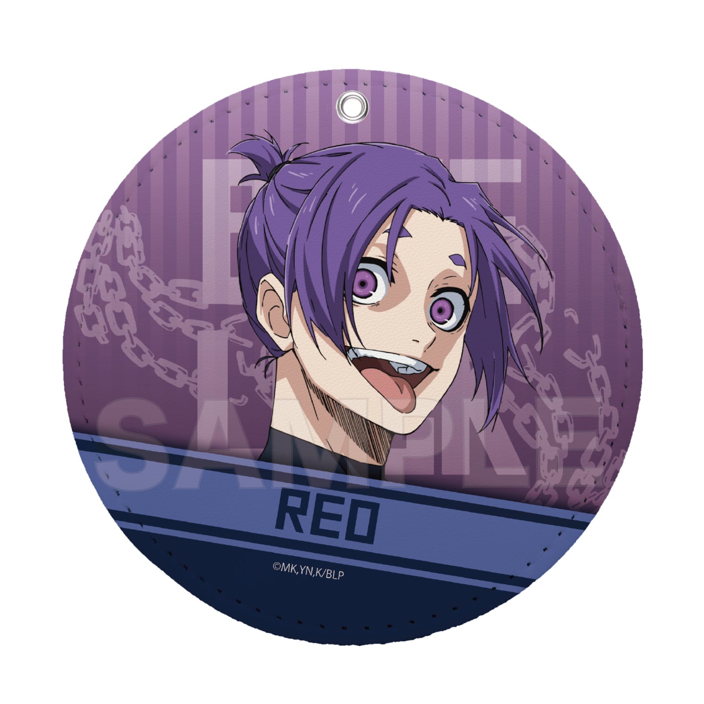 ブルーロック_レザーコースターキーホルダー /08 御影 玲王