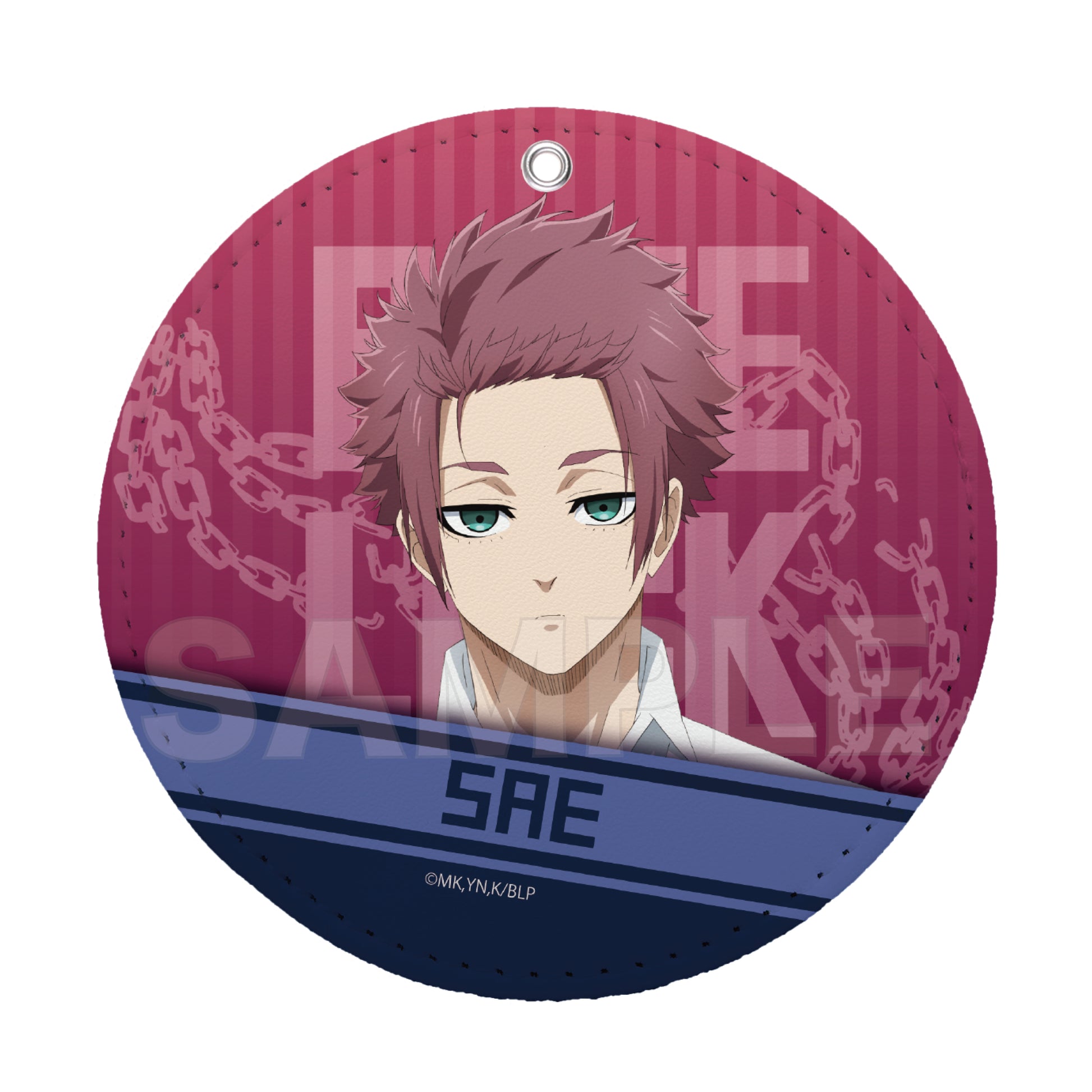 ブルーロック_レザーコースターキーホルダー /10 糸師 冴