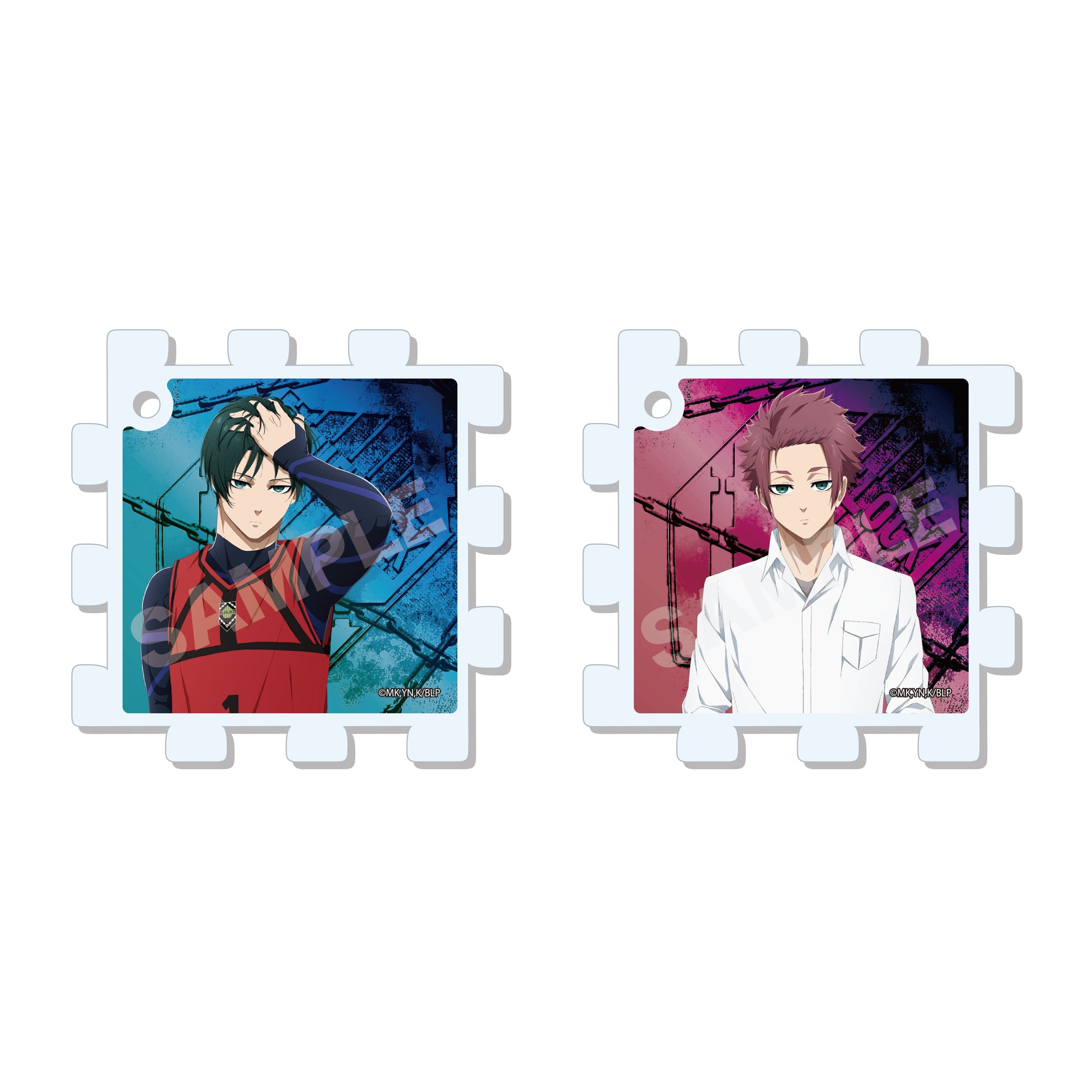 ブルーロック_パズルキーホルダー /02 第2弾(全5種) 1BOX