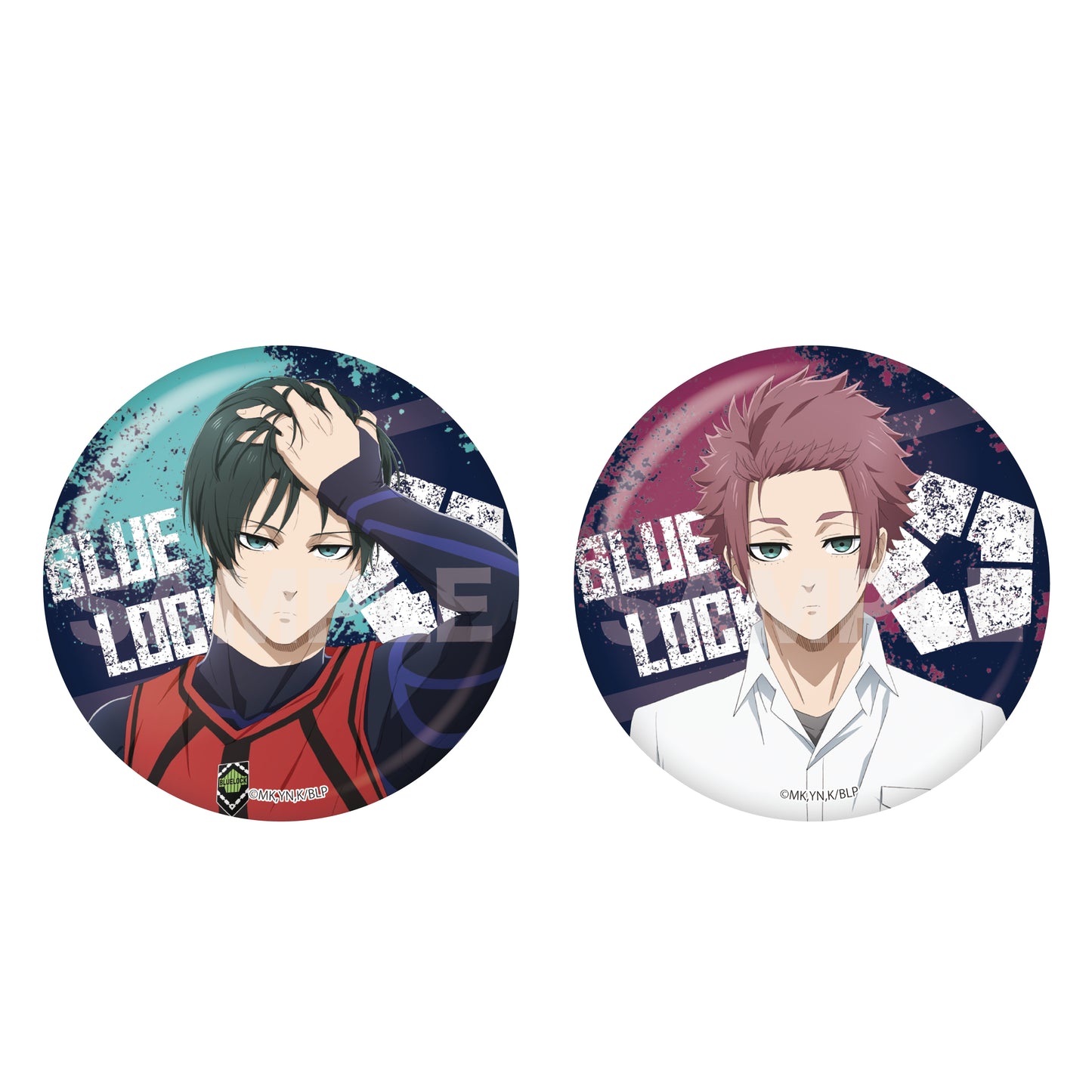 ブルーロック_メタリック缶バッジ /02 第2弾(全5種) 1BOX