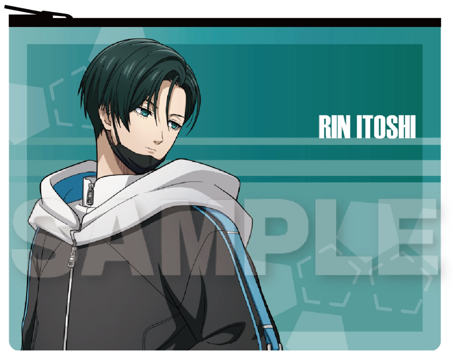 ブルーロック_ フラットポーチ タクティカル ver. 糸師凛