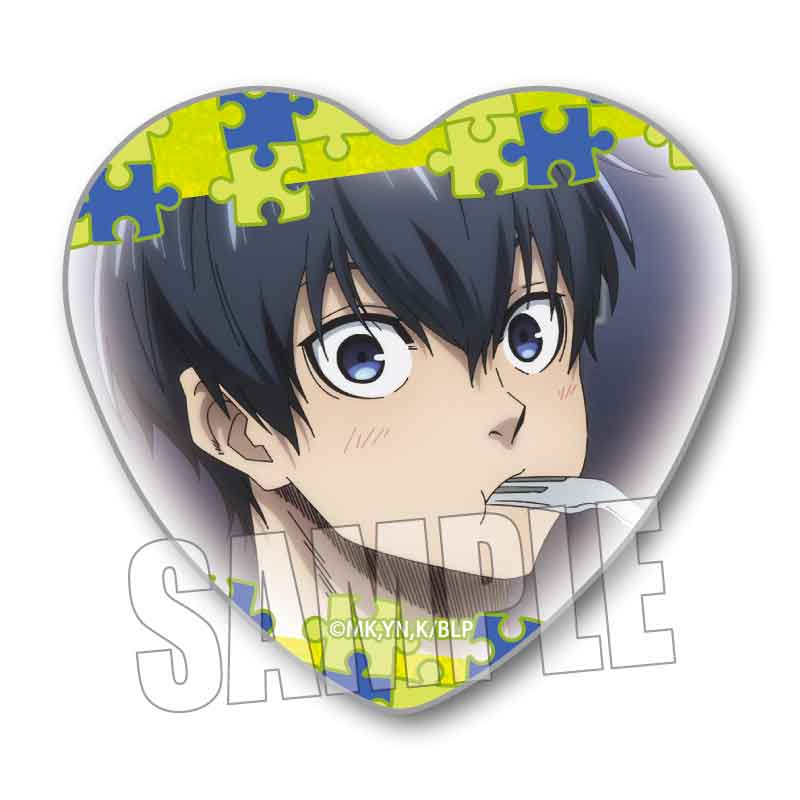 ブルーロック_メモリーズハート缶バッジ/潔 世一