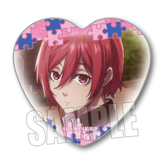 ブルーロック_メモリーズハート缶バッジ/千切 豹馬(高校)