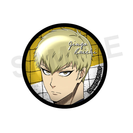 ブルーロック_ガラスマグネット 雷市陣吾