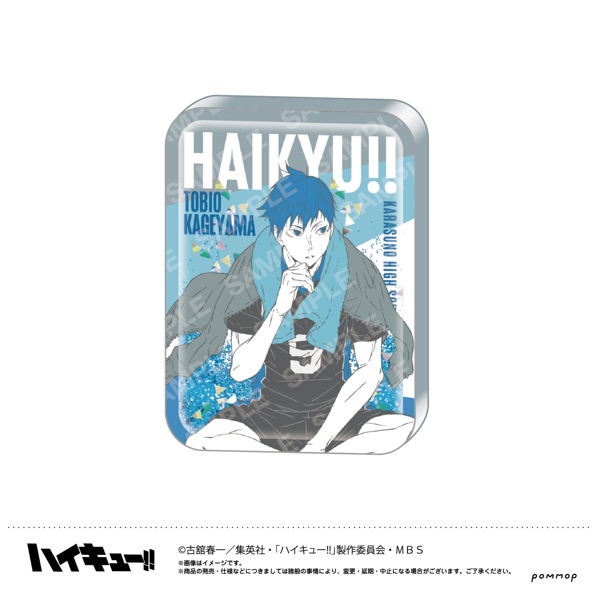 ハイキュー!!_オイルインアクリル（B 影山飛雄）