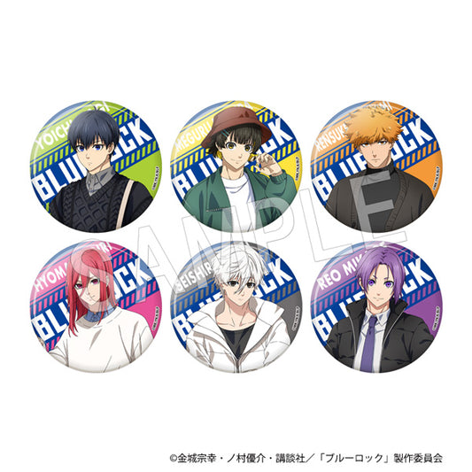 ブルーロック_トレーディング缶バッジ(ランダムホロ入り) 私服ver.