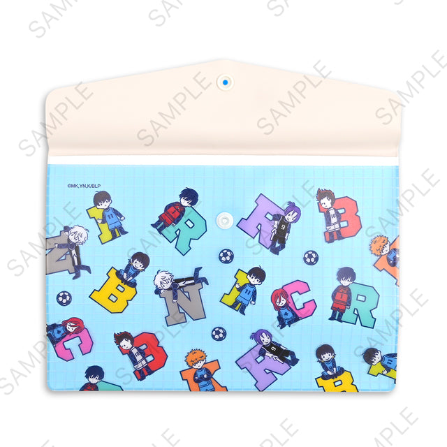 ブルーロック　ビィズニィズ　エンベロープケース（イニシャル）