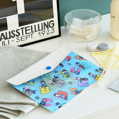 ブルーロック　ビィズニィズ　エンベロープケース（イニシャル）