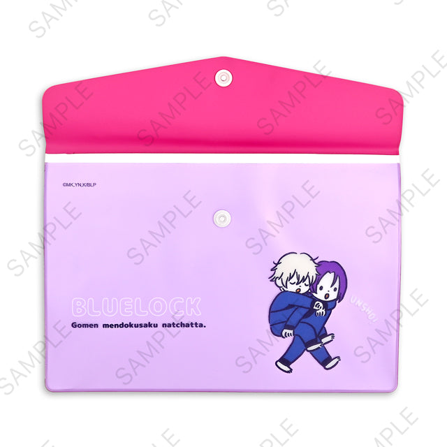 ブルーロック　ビィズニィズ　エンベロープケース（凪と玲王）