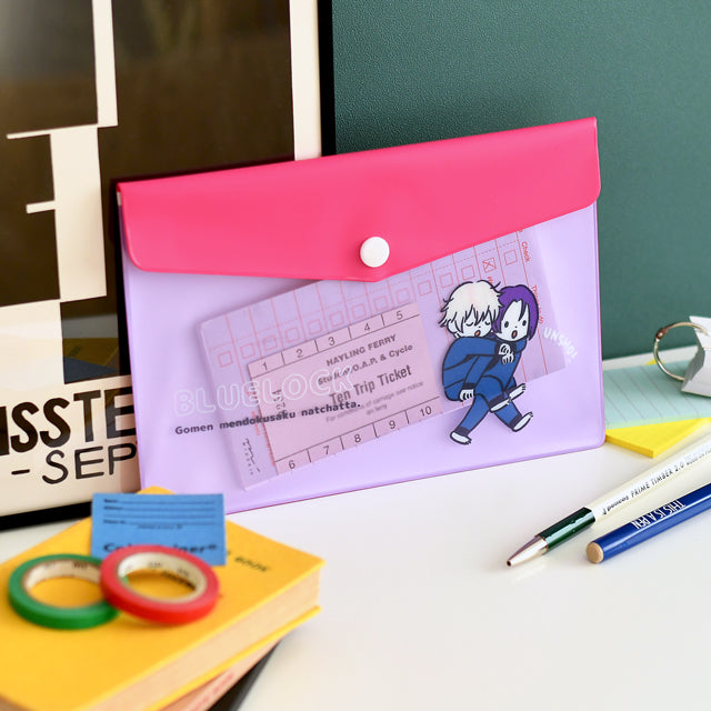 ブルーロック　ビィズニィズ　エンベロープケース（凪と玲王）