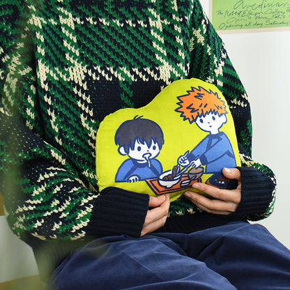 ブルーロック　ビィズニィズ　ダイカットクッション（潔と國神）