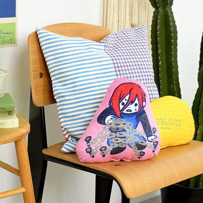 ブルーロック　ビィズニィズ　ダイカットクッション（千切 豹馬）