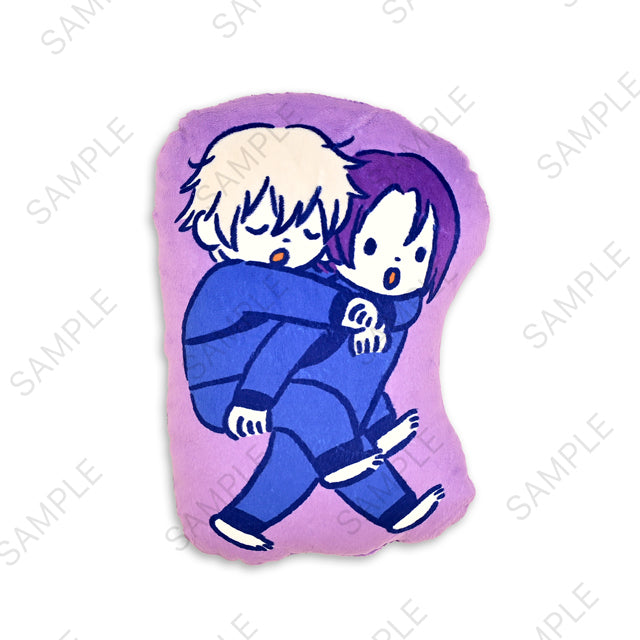 ブルーロック　ビィズニィズ　ダイカットクッション（凪と玲王）