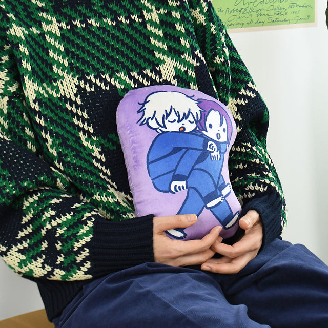 ブルーロック　ビィズニィズ　ダイカットクッション（凪と玲王）