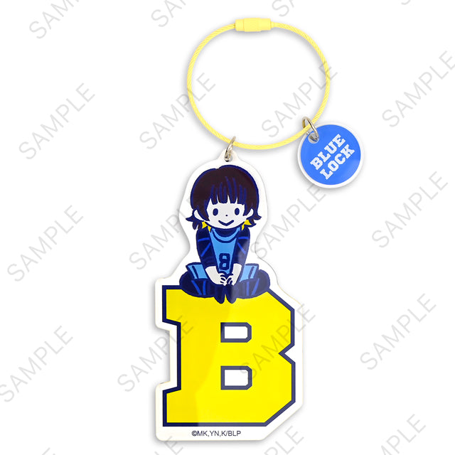 ブルーロック　ビィズニィズ　ビッグアクリルキーホルダー（蜂楽 廻）