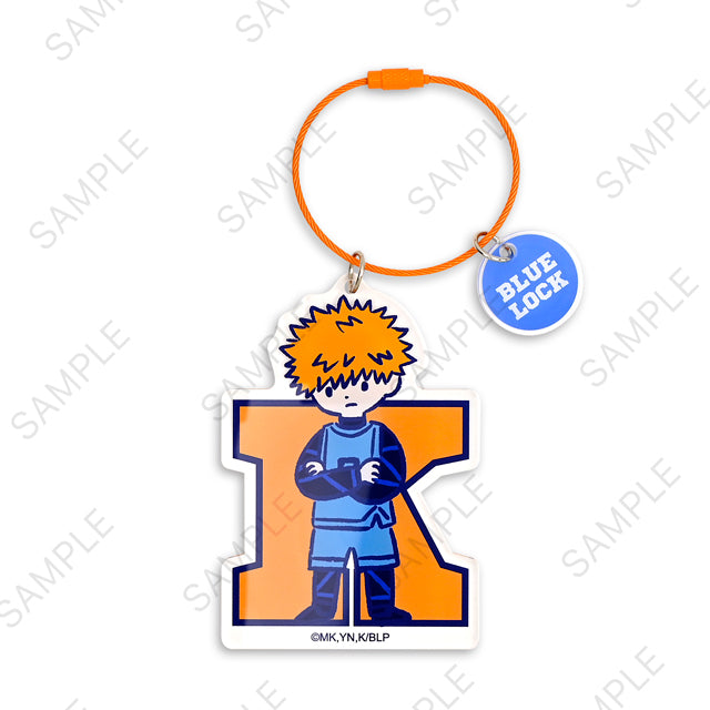 ブルーロック　ビィズニィズ　ビッグアクリルキーホルダー（國神 錬介）