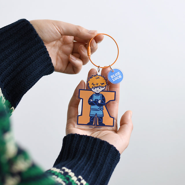 ブルーロック　ビィズニィズ　ビッグアクリルキーホルダー（國神 錬介）