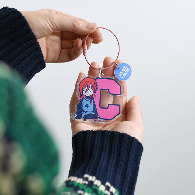 ブルーロック　ビィズニィズ　ビッグアクリルキーホルダー（千切 豹馬）