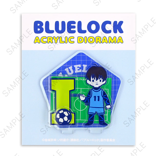 ブルーロック　ビィズニィズ　アクリルジオラマ（潔 世一）