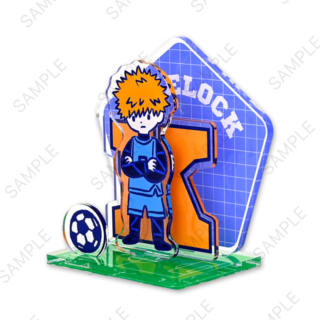 ブルーロック　ビィズニィズ　アクリルジオラマ（國神 錬介）