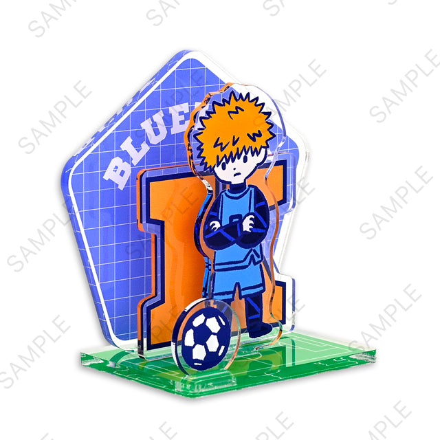 ブルーロック　ビィズニィズ　アクリルジオラマ（國神 錬介）