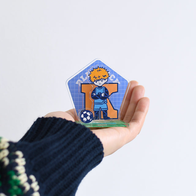 ブルーロック　ビィズニィズ　アクリルジオラマ（國神 錬介）