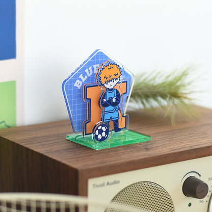 ブルーロック　ビィズニィズ　アクリルジオラマ（國神 錬介）