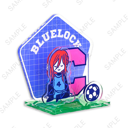 ブルーロック　ビィズニィズ　アクリルジオラマ（千切 豹馬）