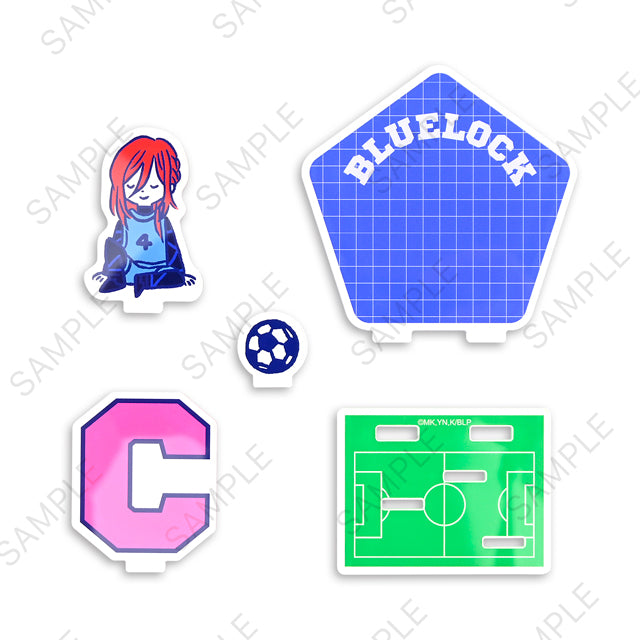 ブルーロック　ビィズニィズ　アクリルジオラマ（千切 豹馬）