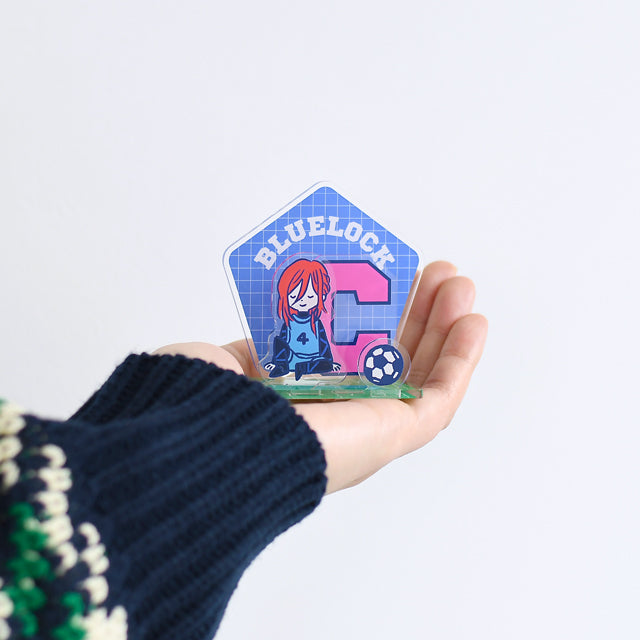 ブルーロック　ビィズニィズ　アクリルジオラマ（千切 豹馬）