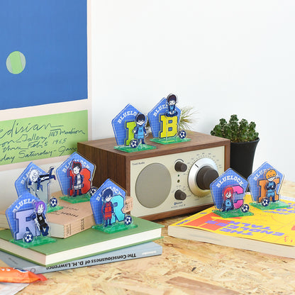 ブルーロック　ビィズニィズ　アクリルジオラマ（千切 豹馬）