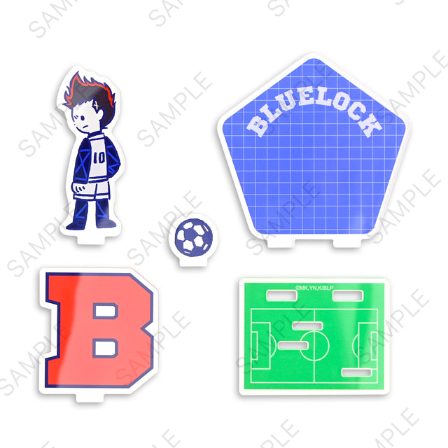 ブルーロック　ビィズニィズ　アクリルジオラマ（馬狼 照英）