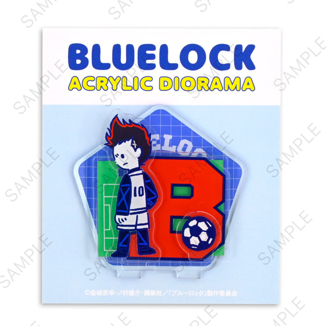 ブルーロック　ビィズニィズ　アクリルジオラマ（馬狼 照英）