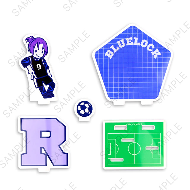 ブルーロック　ビィズニィズ　アクリルジオラマ（御影 玲王）