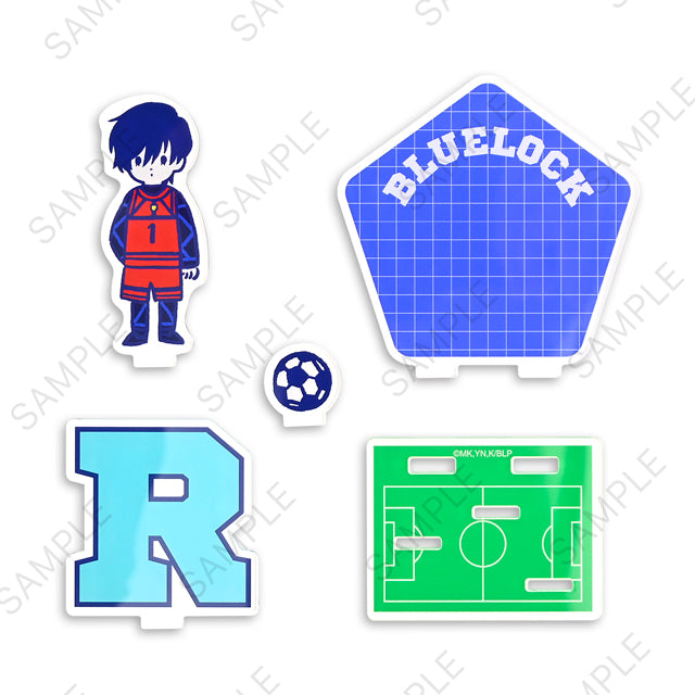 ブルーロック　ビィズニィズ　アクリルジオラマ（糸師 凛）