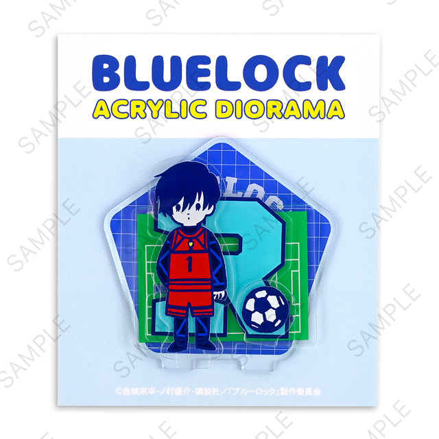 ブルーロック　ビィズニィズ　アクリルジオラマ（糸師 凛）