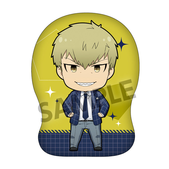 ブルーロック_ダイカットクッション 雷市陣吾 デフォルメ スーツ ver.